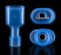 Connecteur Faston Mâle Isolé Bleu — 1,5 à 2,5mm²