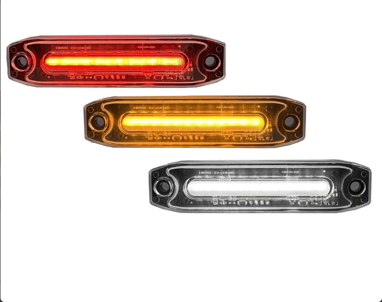 Feu de gabarit LED – Rouge, Ambre et Blanc