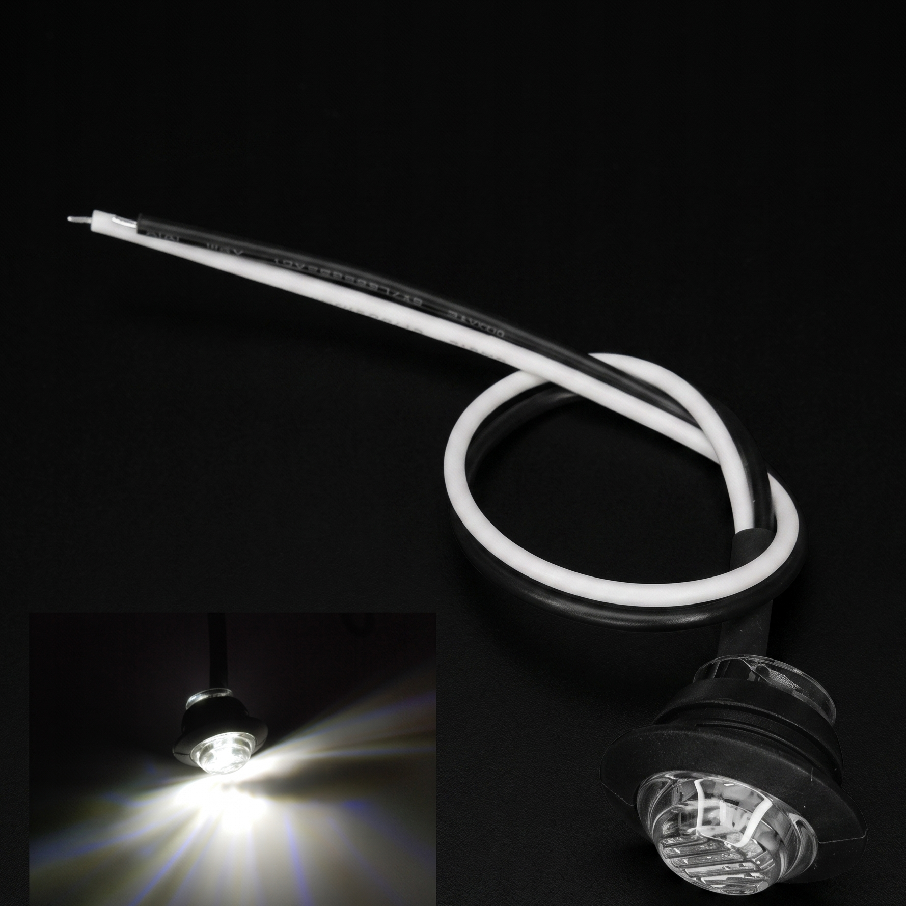 Fiche LED Encastrable Camion – 6 Couleurs au Choix