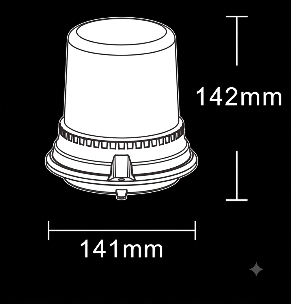 Gyrophare LED pour Camion et Véhicule Lourd